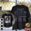 Janet Jackson Together Again TOUR DATES 2023 World Tour Double Sided Shirt
