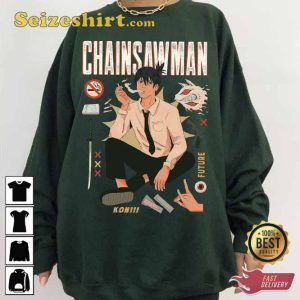 Japanese Anime Chainsaw Unisex T-Shirt