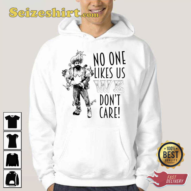 Jason Kelce Mummer No One Likes Us Clean Unisex Hoodie