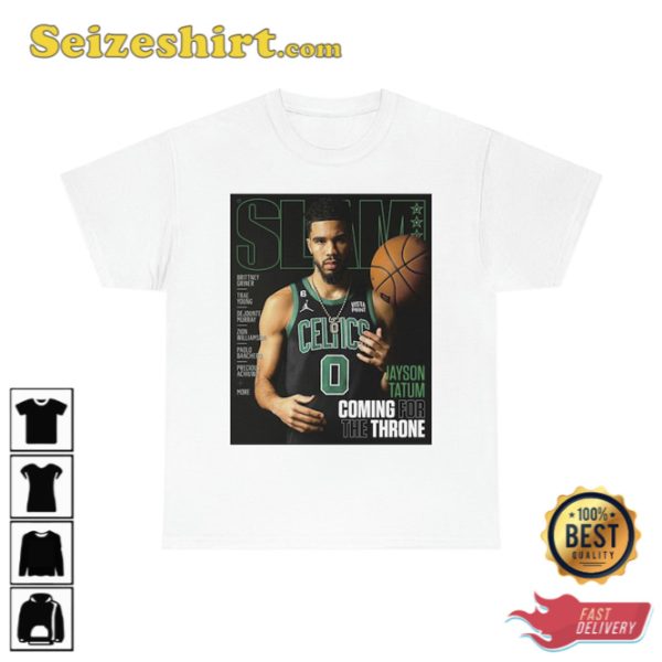 Jason Tatum T-Shirt Slam Magazine Boston Celtics Basketball