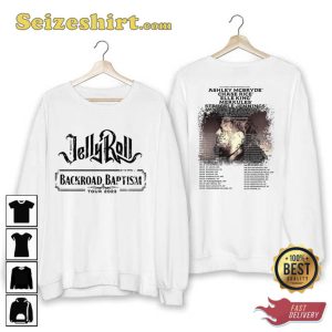 Jelly Roll Backroad Baptism 2023 Tour 2 Side Shirt