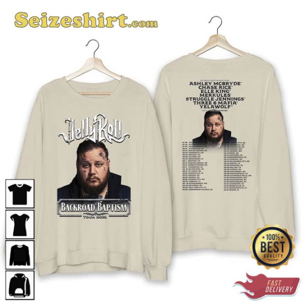 Jelly Roll Concert 2023 Shirt Fan Gift