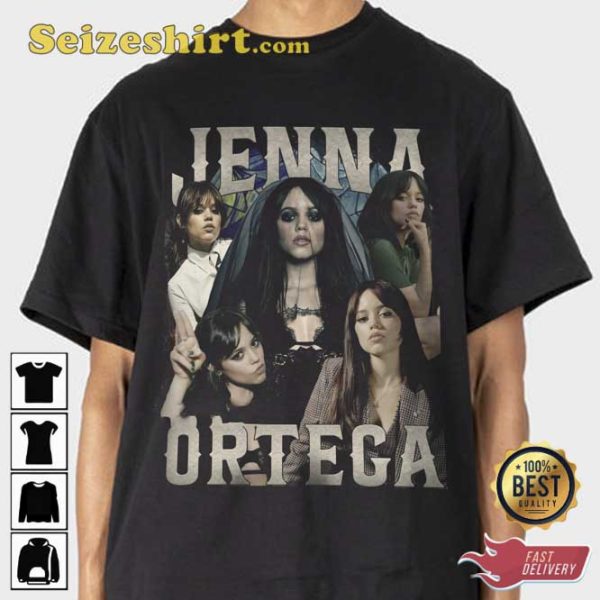 Jenna Ortega The Addams Family Movie T-shirt