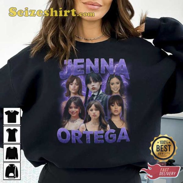 Jenna Ortega Trending Movie Bootleg Tshirt