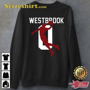 Jersey Number Russell Westbrook 0 Artwork Unisex T-Shirt