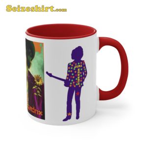 Jimmi Hendrix Accent Coffee Mug Gift For Fan