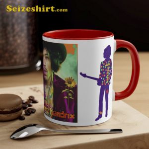 Jimmi Hendrix Accent Coffee Mug Gift For Fan