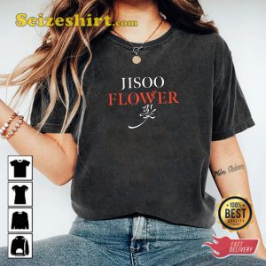 Jisoo Flower Black Pink Me Solo Debut Single Album Classic T-shirt
