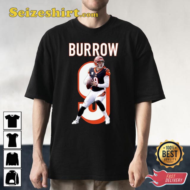 Joe Burrow Tee Cincinnati Bengals Shirt BURR-OH Burrow 