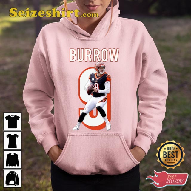 Joe Burrow Tee Cincinnati Bengals Shirt BURR-OH Burrow 