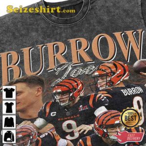 Joe Burrow Vintage Washed T-Shirt Gift for Fan