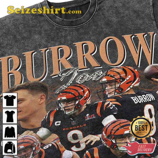 Joe Burrow Shirt Legend Number 9 Shirt - Anynee