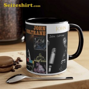 John Coltrane Accent Coffee Mug Gift for Fan