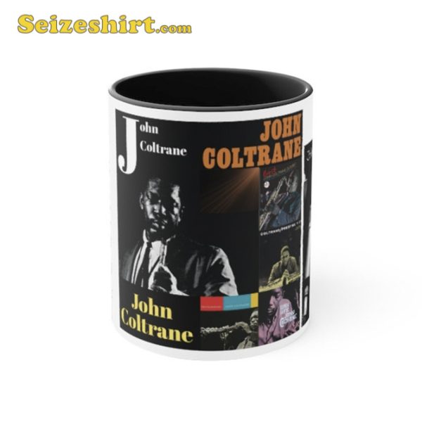 John Coltrane Accent Coffee Mug Gift for Fan