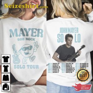 John Mayer Sob Rock Solo Tour 2023 Music Shirt Gift For Fan