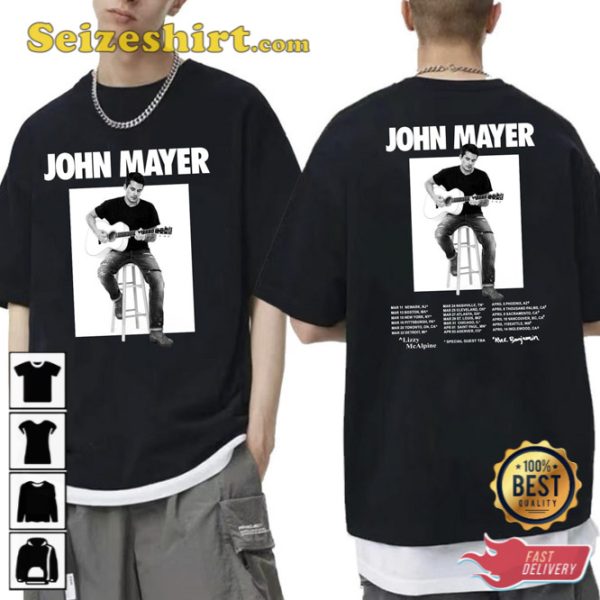 John Mayer Tour Dates 2023 Shirt