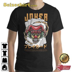 Joker Crew Neck Short Sleeve Unisex T-Shirt