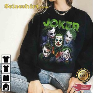 Joker And Batman Comics T-shirt