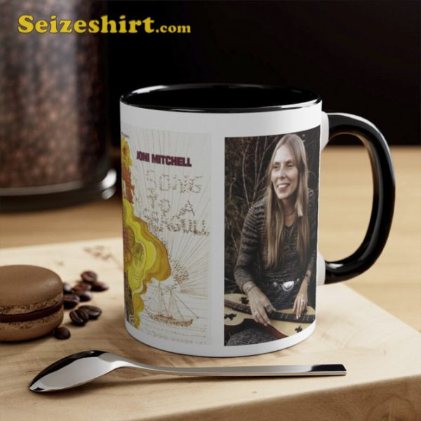 Joni Mitchell Accent Coffee Mug Gift For Fan