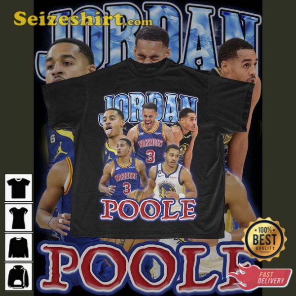 Jordan Poole Shirt GSW Warriors Gift for Basketball Fan