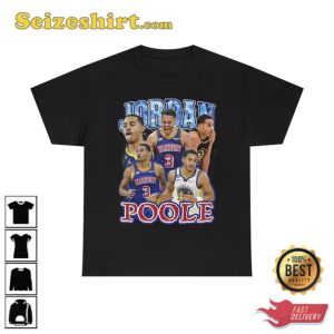 Jordan Poole Shirt GSW Warriors Gift for Basketball Fan