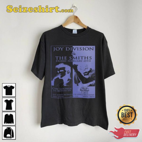 Joy Division And The Smiths Band Shirt