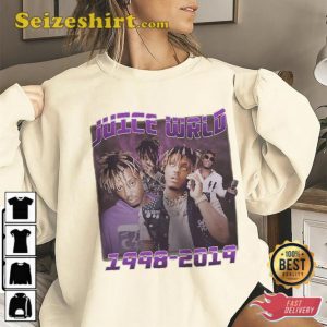 Juice Wrld Rapper Vintage Bootleg Sweatshirt Gift For Fan