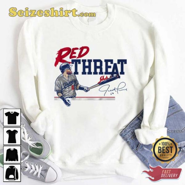 Justin Turner The Red Threat Unisex T-Shirt