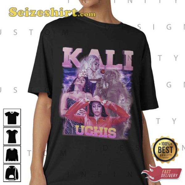 Kali Uchis American Actress Character Music Hollywood T-shirt