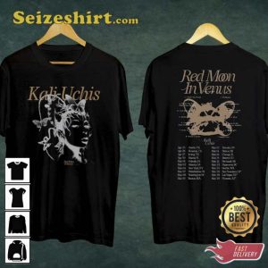 Kali Uchis Red Moon In Venus Tour 2023 T Shirt