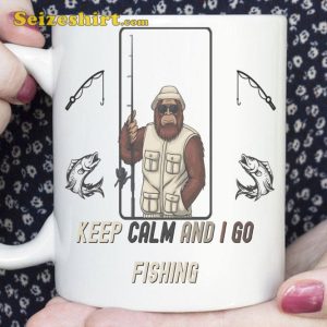 Keep Calm And i Go Fishing Mug