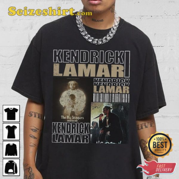 Kendrick Lamar Album Tracklist Tee Shirt