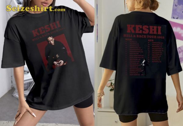 Keshi Hell And Back Tour 2023 Shirt