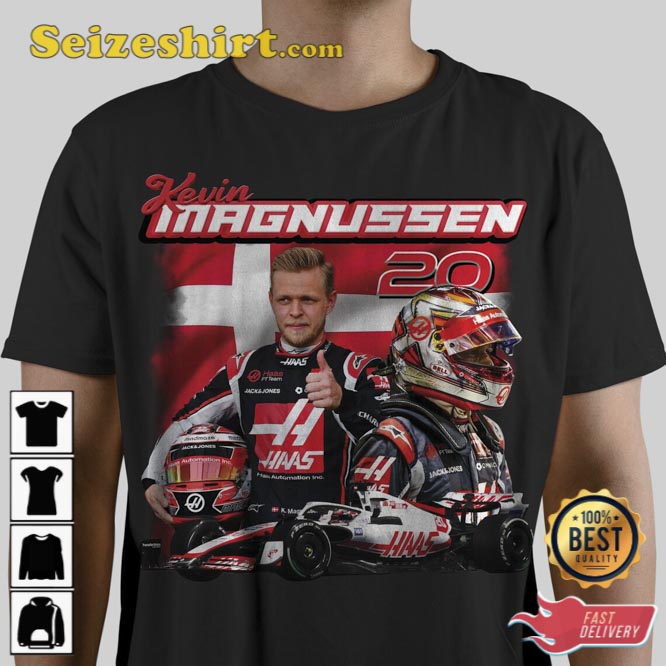 Kevin Magnussen Haas Formula One Racing Shirt