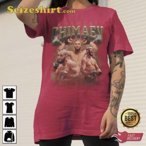 Khamzat Chimaev Fighter Champions United States Boxing T-shirt