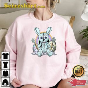 Killer Rabbit Shirt Horror Easter Bunny Tee