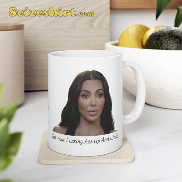 Kim Kardashian Merch Ceramic Coffee Mug