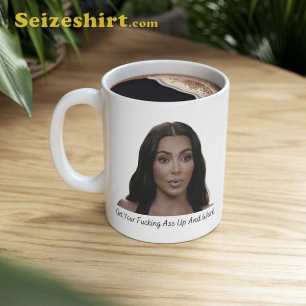 Kim Kardashian Merch Ceramic Coffee Mug