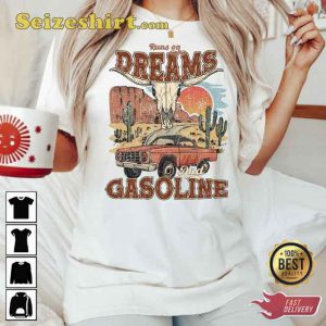 Lainey Wilson-S Runs On Dreams And Gasoline Shirt
