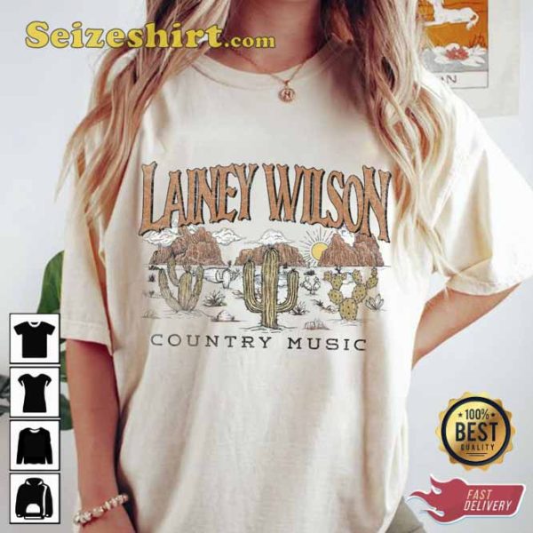 Lainey Wilson Western Country Music Tee Shirt