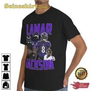 Lamar Jackson Graphic Unisex Tee Shirt