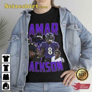 Lamar Jackson Graphic Unisex Tee Shirt