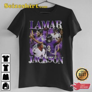 Lamar Jackson Ravens Football Shirt