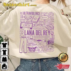 Lana Del Rey Mar Trending Unisex Gifts 2 Side Sweatshirt