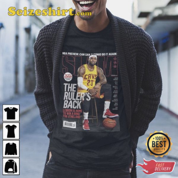 Lebron James T-Shirt Cleveland Cavaliers Basketball Tee