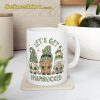 Let’s Get Shamrocked St Patricks Day Gnome Coffee Cup