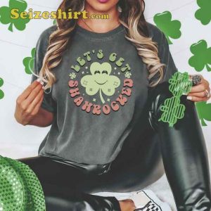 Lets Get Shamrocked St Patty's Day Comfort Colors Shirt