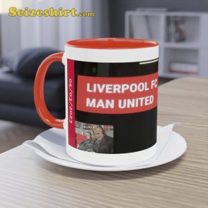 Liverpool 7 Manchester United 0 Memory Two-Tone Coffee Mug