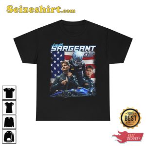 Logan Sargeant Williams Formula One Racing T-Shirt