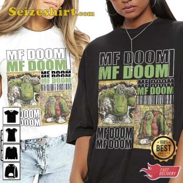 MF Doom Album Rap Tracklist Shirt